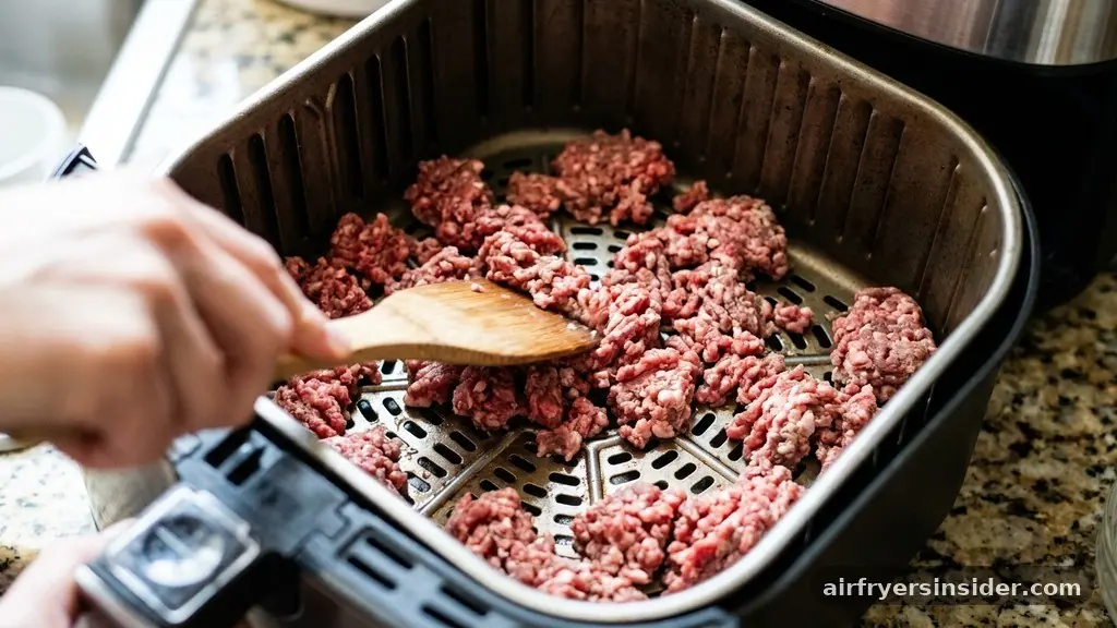 Understanding the Air Frying Process for Ground Beef - how long to cook ground beef in air fryer