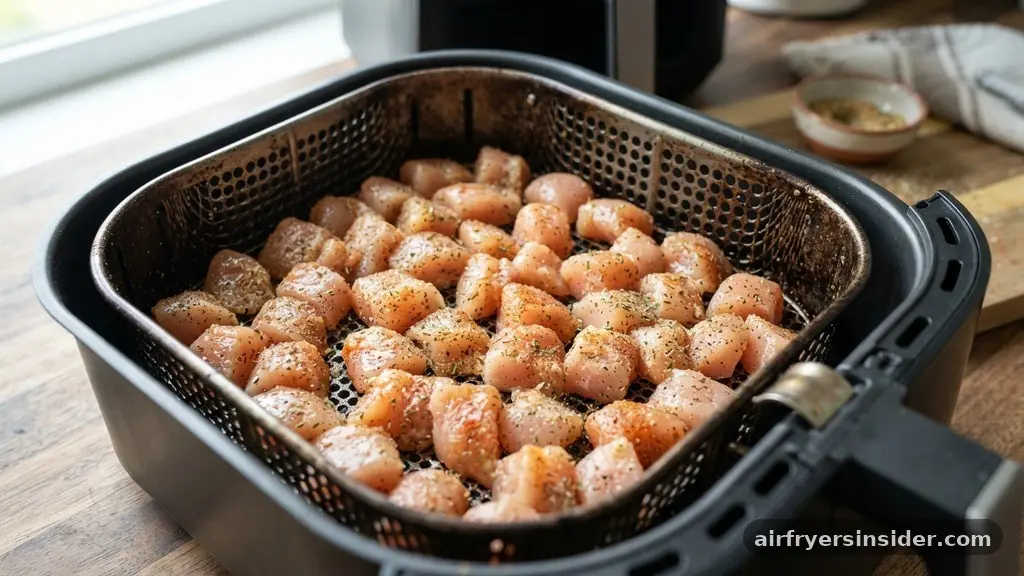 Understanding the Mechanics of Air Frying Chicken - how long to cook diced chicken in air fryer
