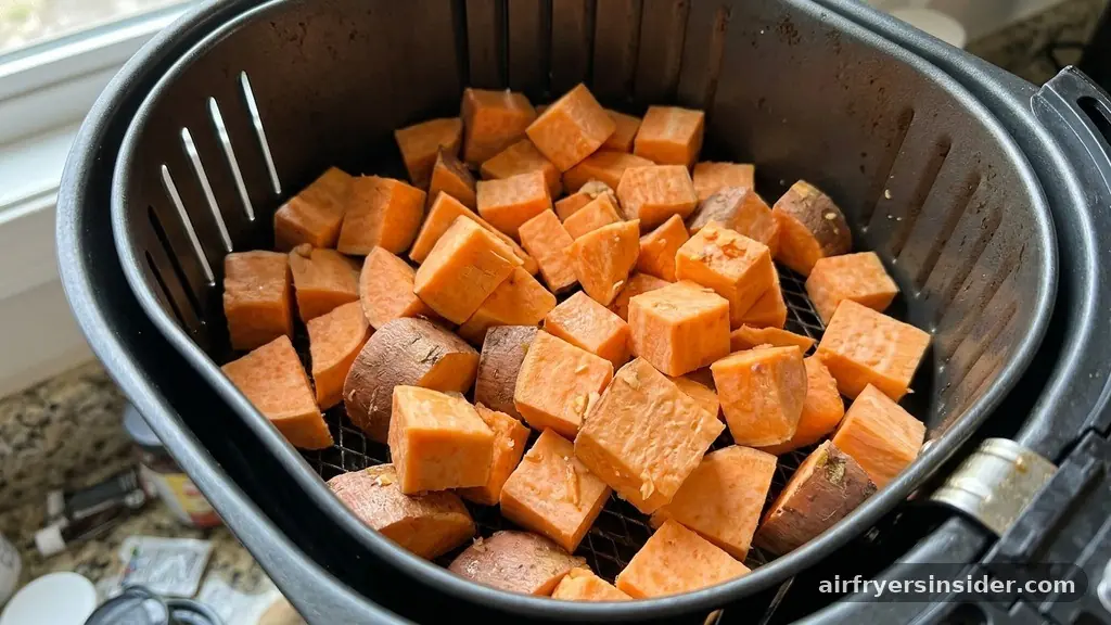 Understanding the Mechanics of Air Frying Sweet Potatoes - how long to cook sweet potato cubes in air fryer