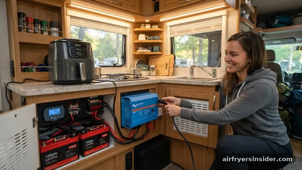 Using Air Fryers with Power Inverters - how many amps does an air fryer use